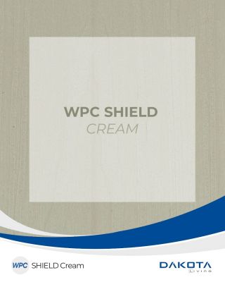 Prkno WPC SHIELD ve zbarvení Cream, navržená tak, aby splňovala požadavky na podlahové krytiny v rezidenčních, komerčních,...