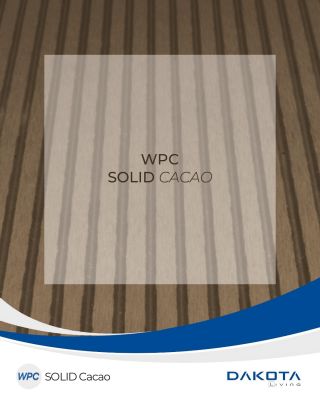 WPC SOLID v barvě Cacao je ideálním produktem, který dodá vašemu venkovnímu prostoru nádech noblesy! Není to jen venkovní...