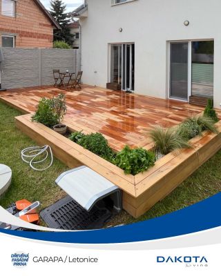 🌿 Přírodní elegance na zahradě – terasa z GARAPY 🌞🏡 Další krásná realizace je hotová! Tentokrát jsme vytvořili zahradní...
