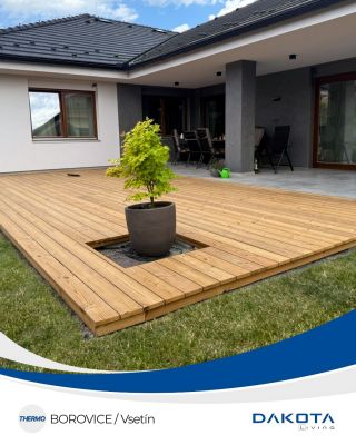 🌿 Zahradní terasa z thermo borovice ve Vsetíně – přírodní krása s dlouhou životností 🌞 Naše nejnovější realizace ve...